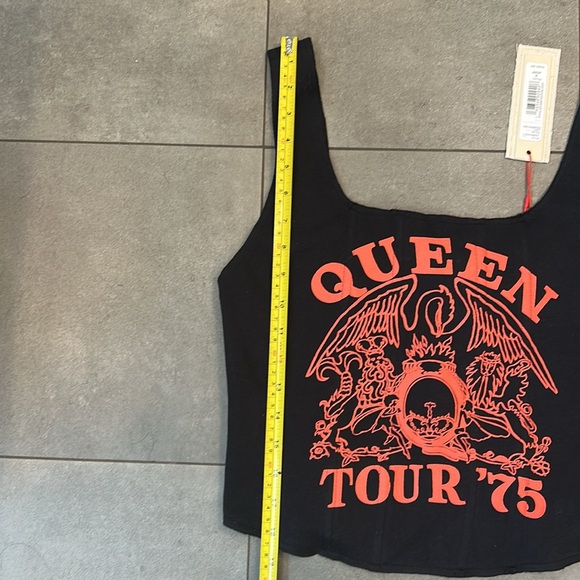 Alice+Olivia Woman’s Breslin Band Tee Corset Top - Picture 7 of 11